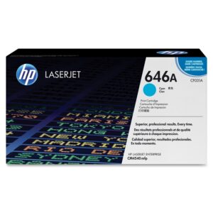 HP CF031A ORIGINAL TONER CYAN 646A