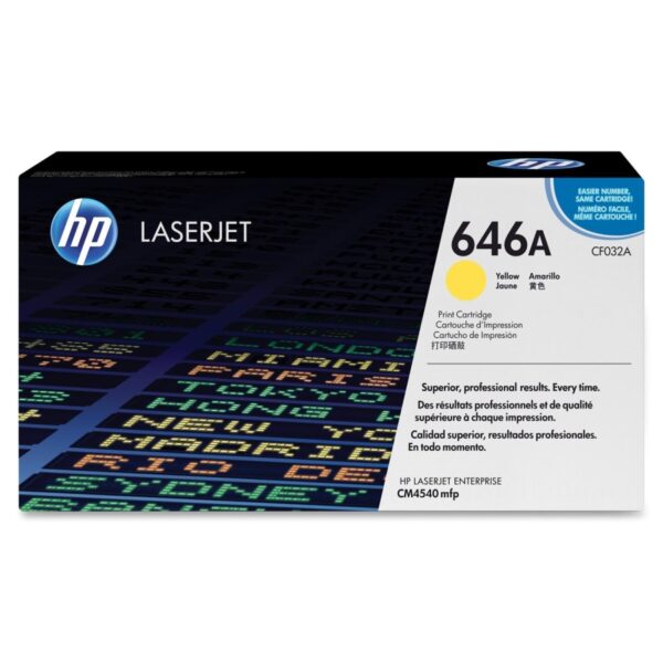 HP CF032A ORIGINAL TONER YELLOW 646A