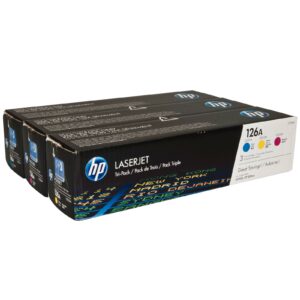 HP CE311A/312/313 ORIGINAL COLOUR TRIPAC
