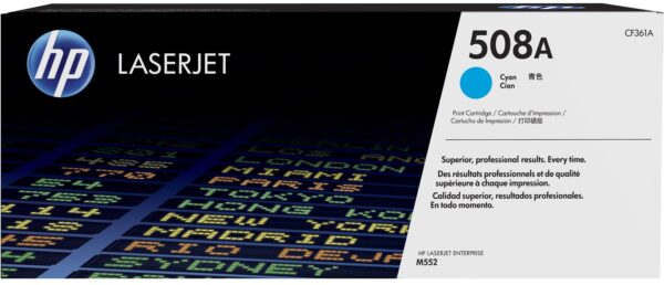 HP CF361A  ORIGINAL TONER CYAN 508A