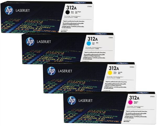 HP CF380A ORIGINAL TONER SET OF 4 312A