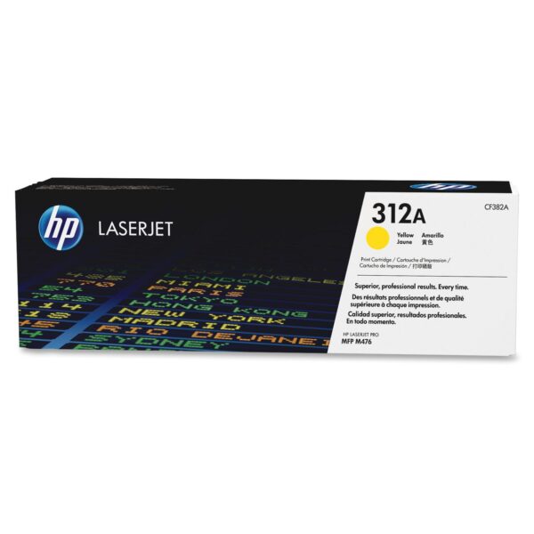 HP CF382A ORIGINAL TONER YELLOW 312A