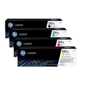 HP CF400A ORIGINAL TONER SET OF 4 201A