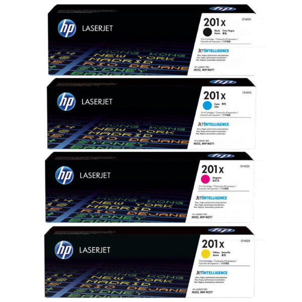 HP CF400X ORIGINAL TONER SET OF 4 201X