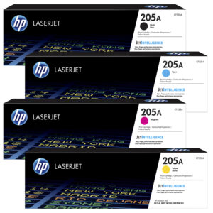 HP CF530A ORIGINAL TONER SET OF 4  205A