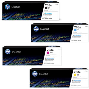 HP CF540A /203A ORIGINAL TONERS SET OF 4