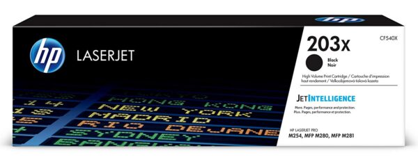 HP CF540X ORIGINAL TONER BLACK H/Y 203X *3200 pages