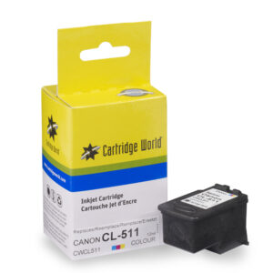 CANON CL511 CW REPLACEMENT COLOUR INK 10.5ML with ink level chip