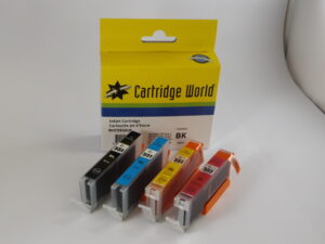 CANON CLI551 XL CW REPLACEMENT SET OF 4 INKS 551XL B/C/M/Y