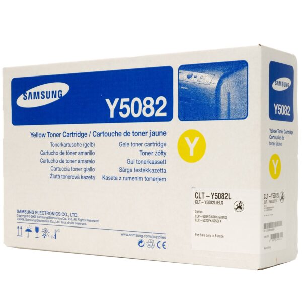 SAMSUNG CLP 650 ORIGINAL TONER YELLOW