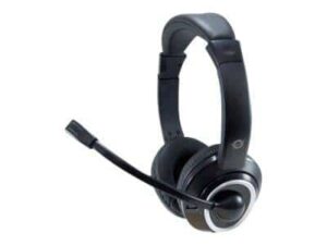 CONCEPTRONIC HEADSET ON-EAR WIRED ONE JACK 2M BLACK 347703