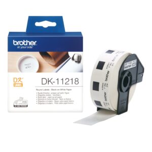 BROTHER LABEL ROLL 24MM DIAMETER ROUND