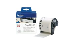 BROTHER WHITE CONTINUOUS PAPER TYPE 62MM X 30.48M