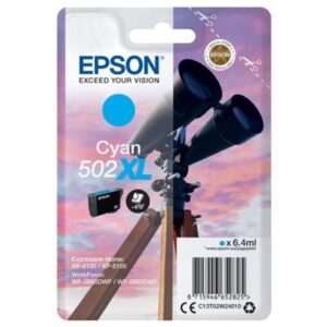 EPSON 502 XL ORIGINAL CYAN INK