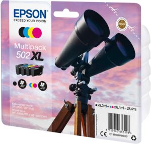 EPSON 502XL ORIGINAL MULTIPACK OF 4 INKS