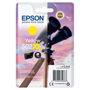 EPSON 502 XL ORIGINAL YELLOW INK