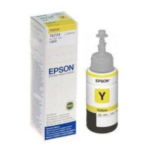 EPSON T6734 INKJET L800 ORIGINAL YELLOW INK