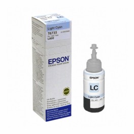 EPSON T6735 INKJET L800 ORIGINAL L/CYAN INK