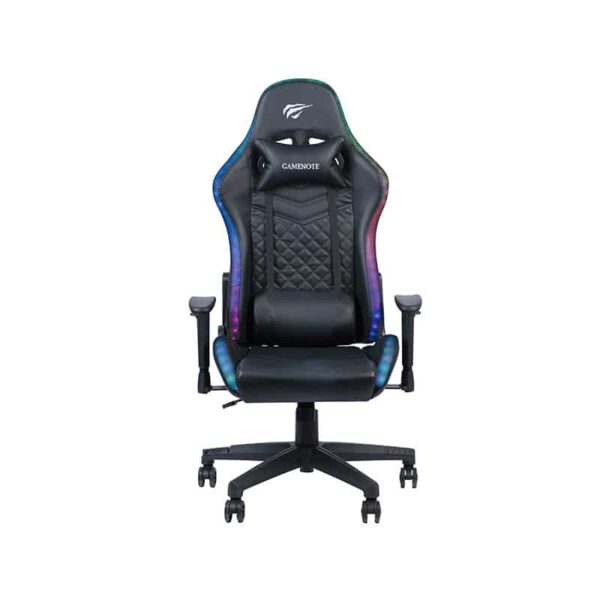 HAVIT GAMING CHAIR BLACK WITH LED LIGHTING GC927