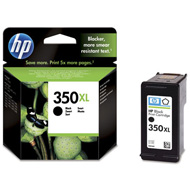 HP 350 EXTRA LARGE ORIGINAL BLACK INK 25ML