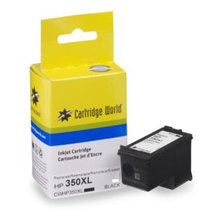 HP 350XL CW REPLACEMENT BLACK INK 25ML!