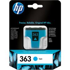 HP 363 ORIGINAL CYAN INK