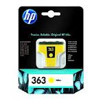 HP 363 ORIGINAL YELLOW INK