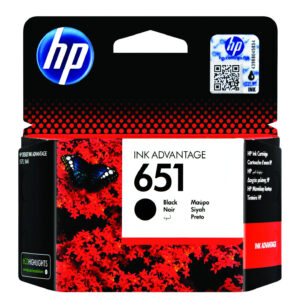 HP 651 ORIGINAL BLACK INK