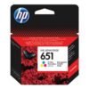HP 651 ORIGINAL COLOUR INK