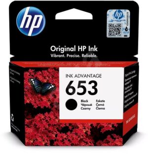 HP 653 ORIGINAL BLACK INK  *360 PAGES