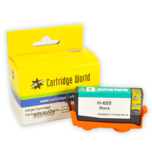 HP 655 CW REPLACEMENT BLACK INK