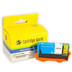 HP 655 CW REPLACEMENT CYAN INK