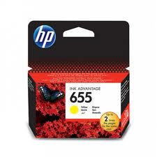 HP 655 ORIGINAL YELLOW INK