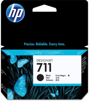 HP 711 ORIGINAL BLACK INK 38ml