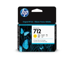 HP 712 ORIGINAL YELLOW INK 29ml