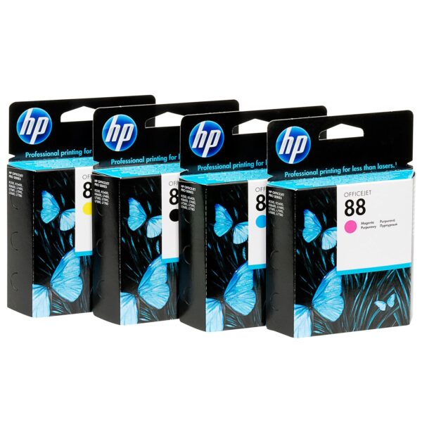HP 88 EXTRA LARGE ORIGINAL INK SET OF 4