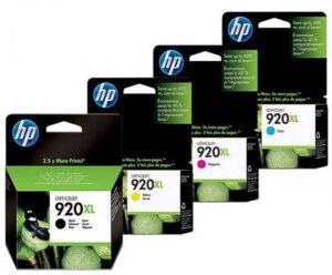 HP 920 XL ORIGINAL SET OF 4 INKS