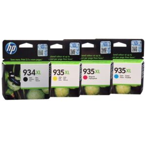 HP 934/935 XL ORIGINAL SET OF 4 INKS