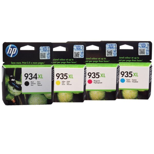 HP 934/935 XL ORIGINAL SET OF 4 INKS