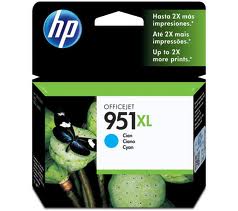 HP 951XL ORIGINAL CYAN INK *1500 PAGES