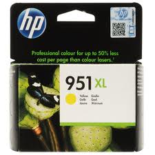 HP 951XL ORIGINAL YELLOW INK *1500 PAGES