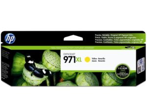 HP 971XL ORIGINAL YELLOW INK *6600  PAGES