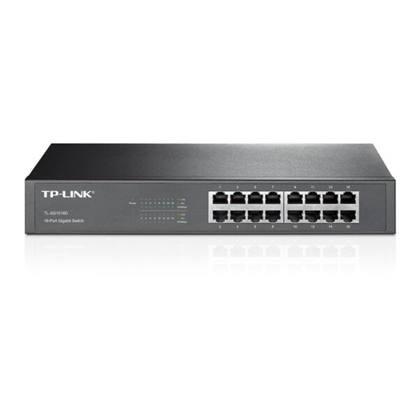 TP-LINK SWITCH GIGABIT 16-PORT 10/100/1000 SG1016D