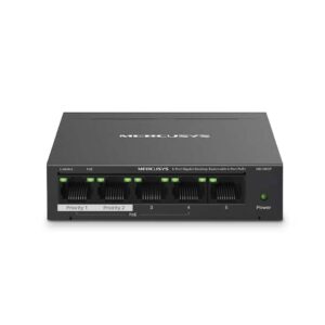 MERCUSYS BY TP-LINK SWITCH 5-PORT 10/100/1000  GIGABIT POE 65W MS105GP