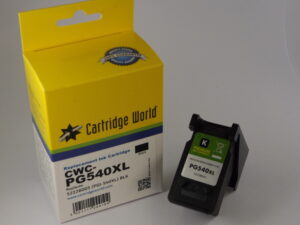 CANON PG540 XL CW REPLACEMENT BLACK INK 21ML with ink level chip
