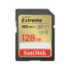 SANDISK EXTREME SDXC CARD 128GB 180MB/s V30 UHS-I U3