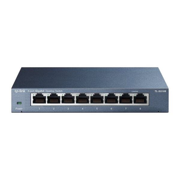 TP-LINK METAL GIGABIT SWITCH 8-PORT  SG108