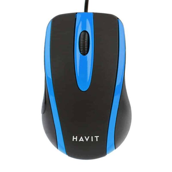 HAVIT WIRED MOUSE HV-MS753 BLACK/BLUE