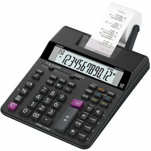 CASIO CALCULATOR HR-200 RCE  PRINT.