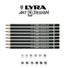 LYRA PENCILS ART DESIGN 3H  L-1110113